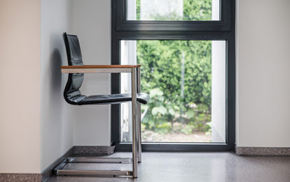 Wartebereich vor Ultraschallraum